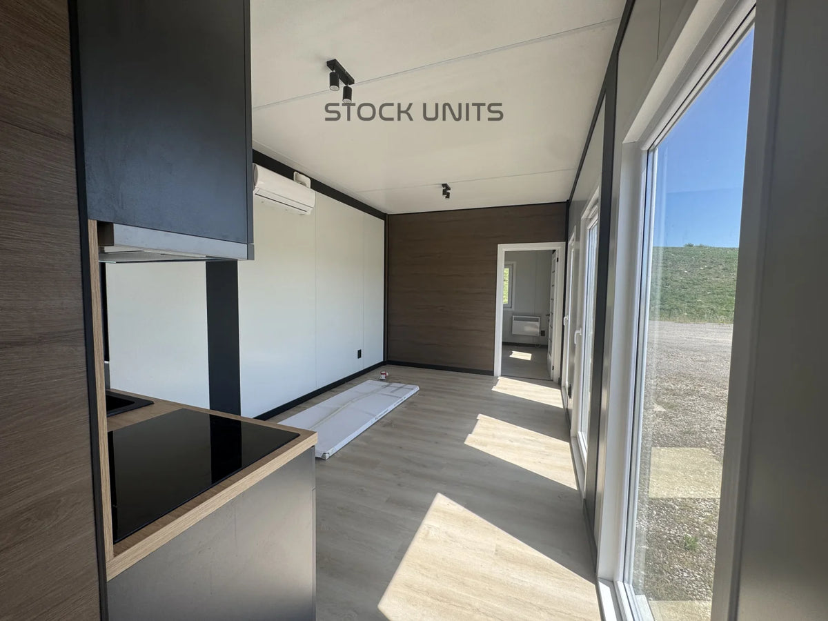 Mantelzorgwoning (wit) 13x3,2m RO - 2 slaapkamers - Direct leverbaar
