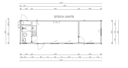 Mantelzorgwoning 11x3,2m RO 35m2 - Direct leverbaar