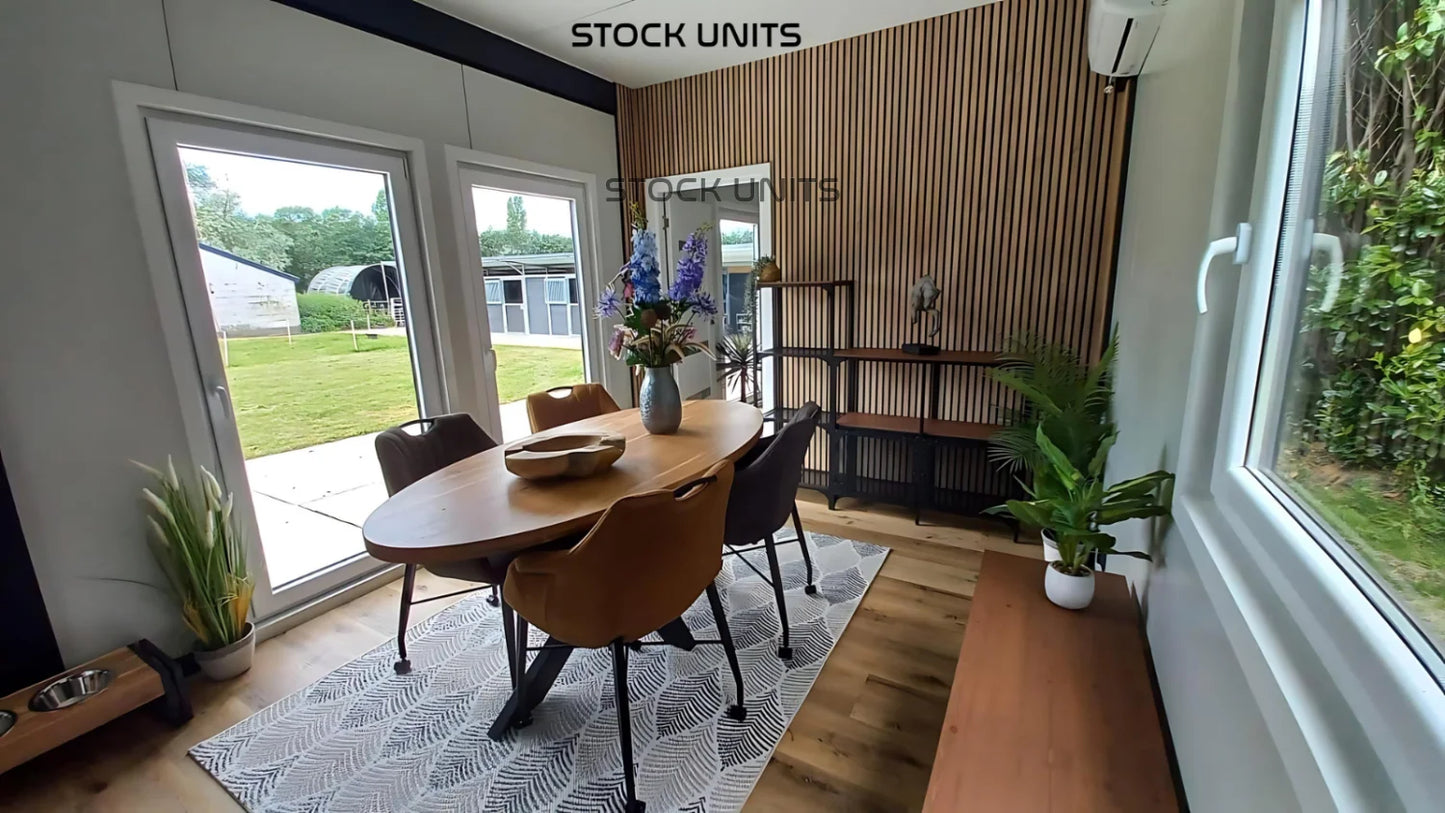 Mantelzorgwoning 13x3,2m 42m2 RO - 2 Slaapkamers