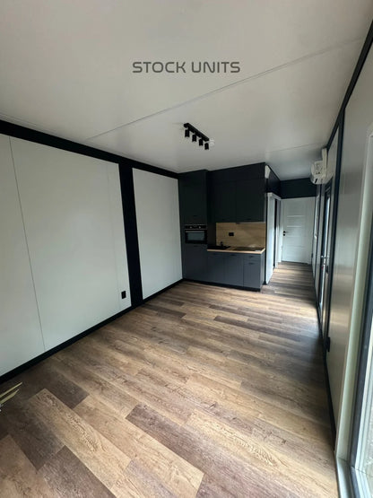 Mantelzorgwoning RO 11x3,2m - 1 slaapkamer - Direct leverbaar