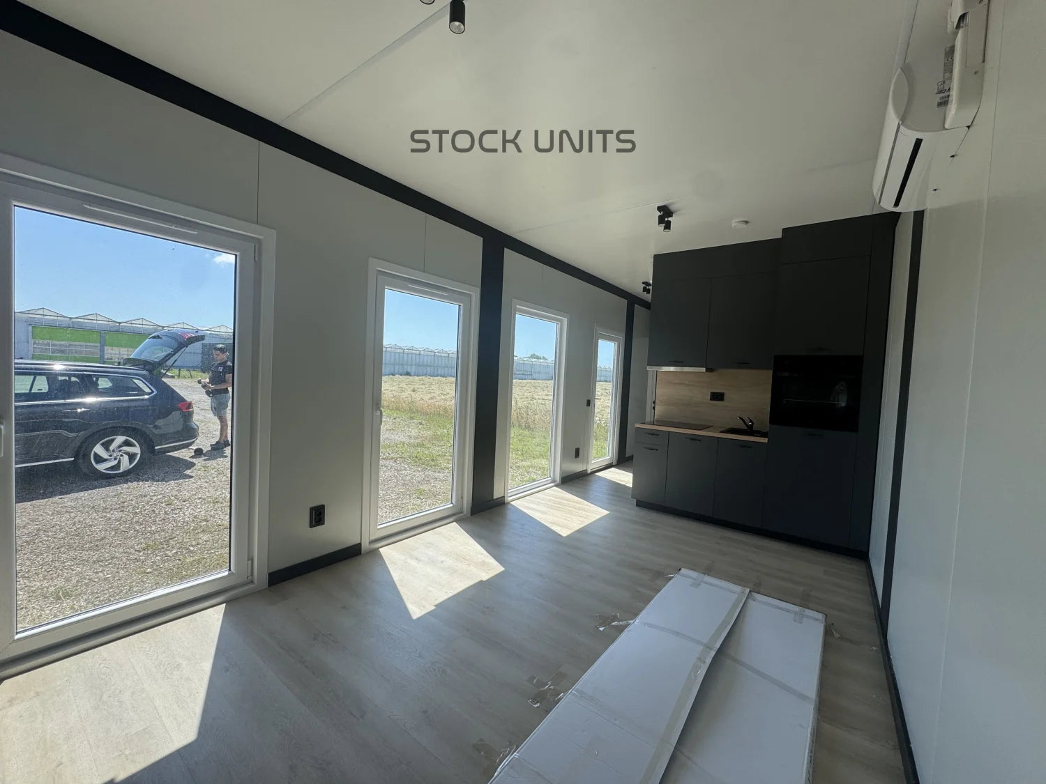 Mantelzorgwoning (wit) 13x3,2m RO - 2 slaapkamers - Direct leverbaar