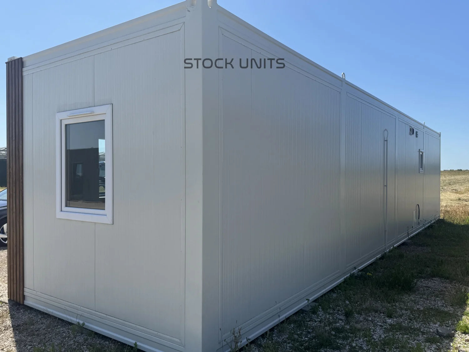 Mantelzorgwoning (wit) 13x3,2m RO - 2 slaapkamers - Direct leverbaar