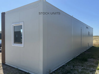 Mantelzorgwoning (wit) 13x3,2m RO - 2 slaapkamers - Direct leverbaar