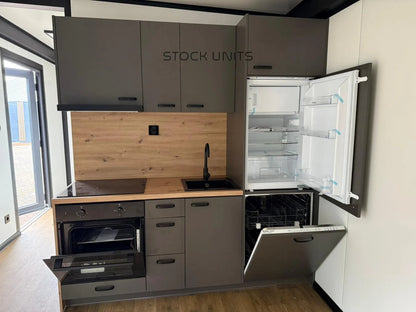 Noodwoning 13x3,2m 42m2 - 1 slaapkamer (PL) - Direct leverbaar