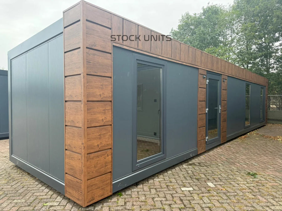 Noodwoning 13x3,2m 42m2 - 1 slaapkamer (PL) - Direct leverbaar