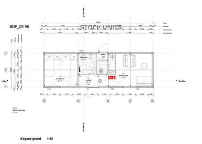 Woonunit 10X3 2M