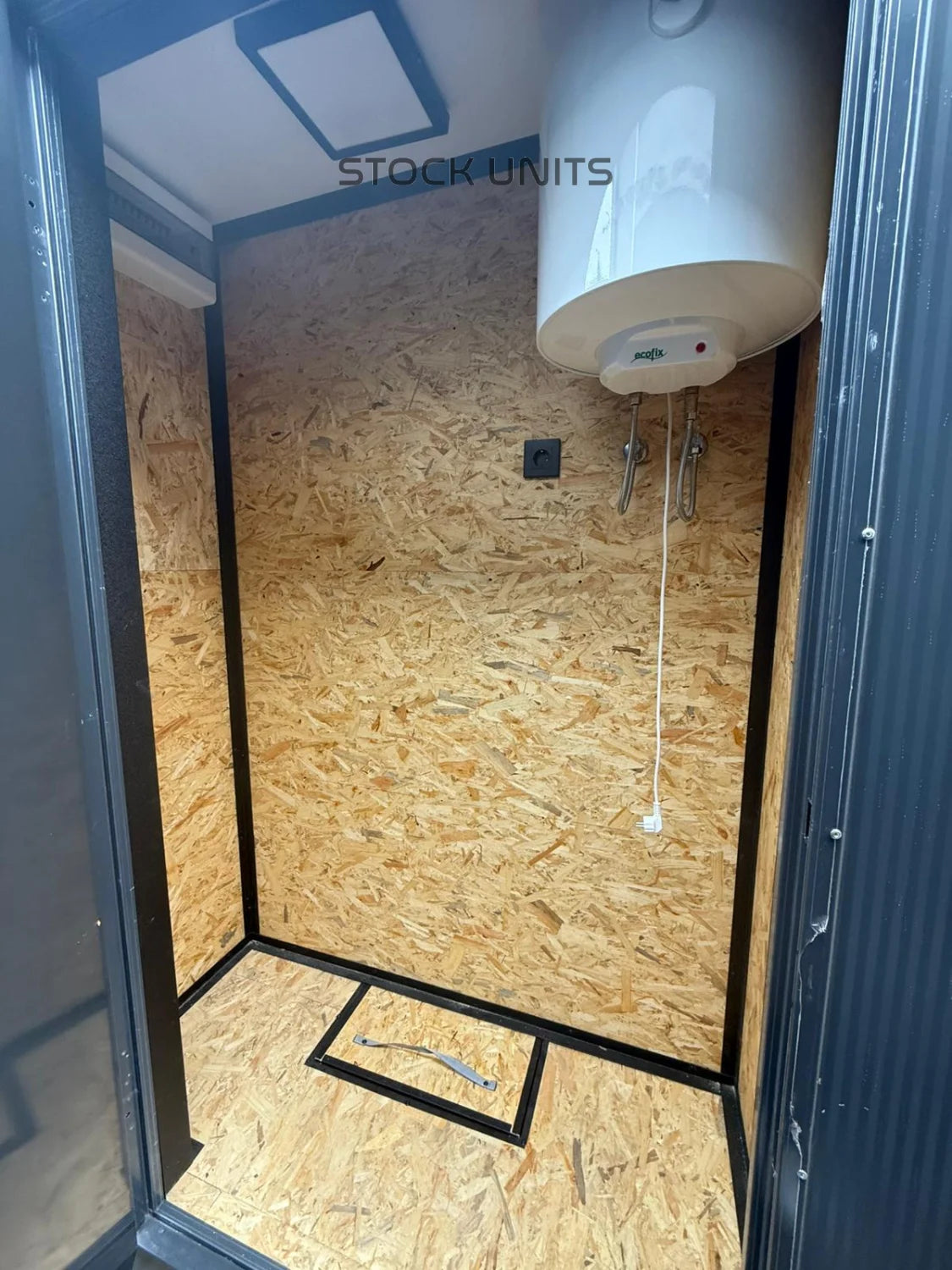 Noodwoning 8x3,2m - 1 slaapkamer - Direct leverbaar