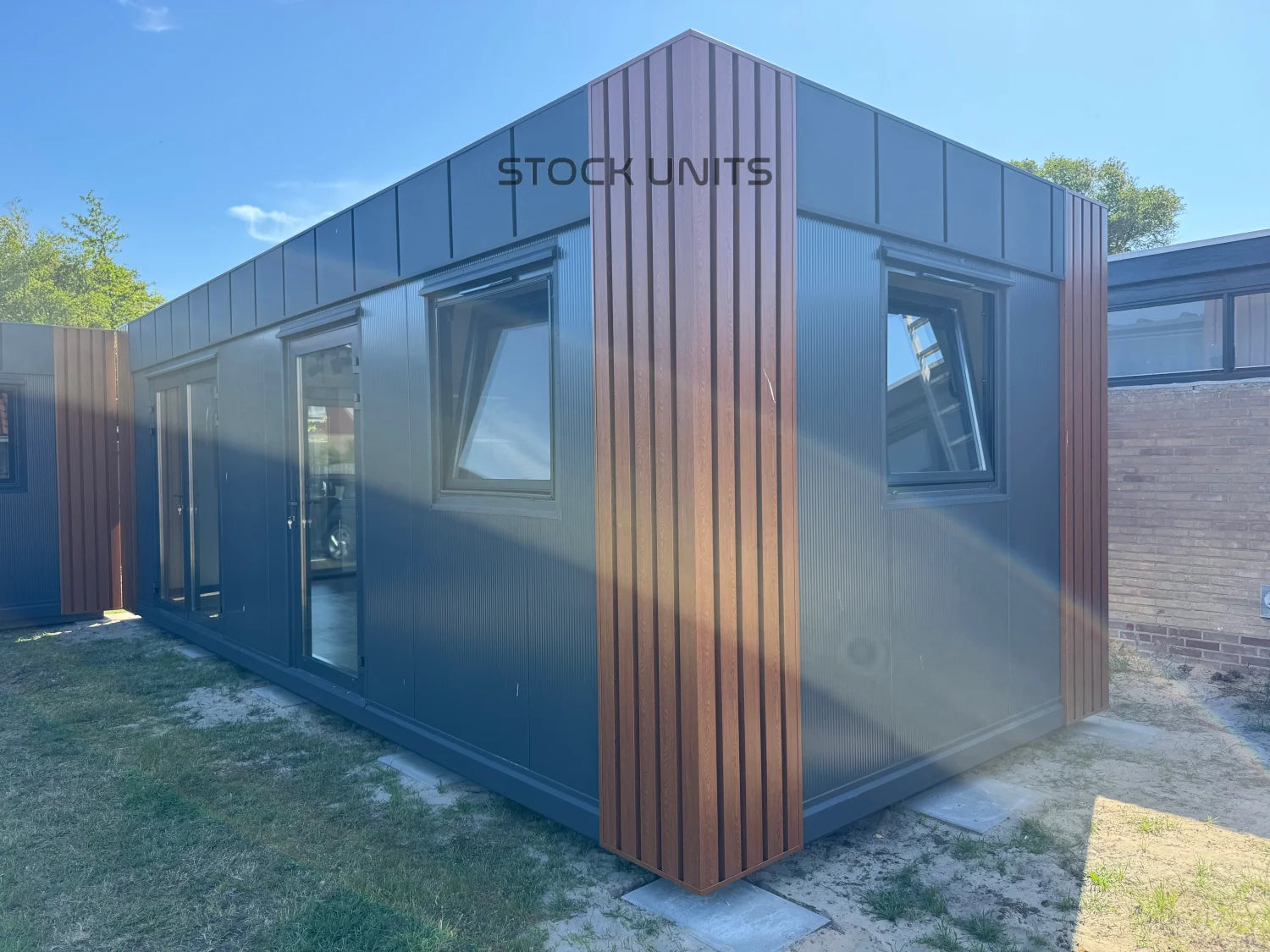 Noodwoning 8x3,2m PL - 1 slaapkamer