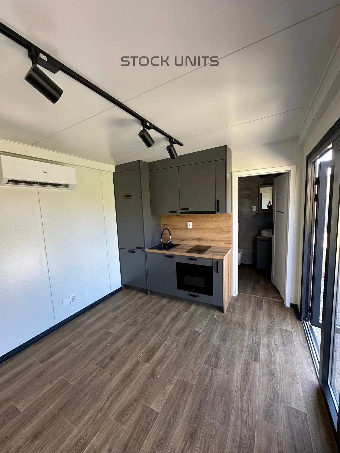 Noodwoning 29m2 9x3,2m PL
