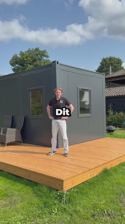 Kantoorunit 32m2 10x3,2m RO - 1 Slaapkamer