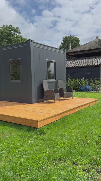 Tiny House 32m2 10x3,2m RO - 1 Slaapkamer