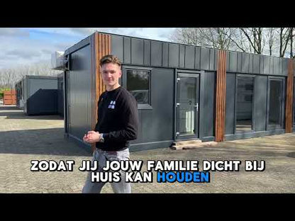 Mantelzorgwoning 42m2 13x3,2m - 2 Slaapkamers (PL)