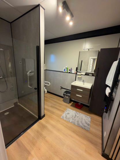 Mantelzorgunit 83m² (13x6,4m) - 2 slaapkamers - RO