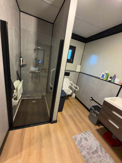 Mantelzorgunit 83m² (13x6,4m) - 2 slaapkamers - RO