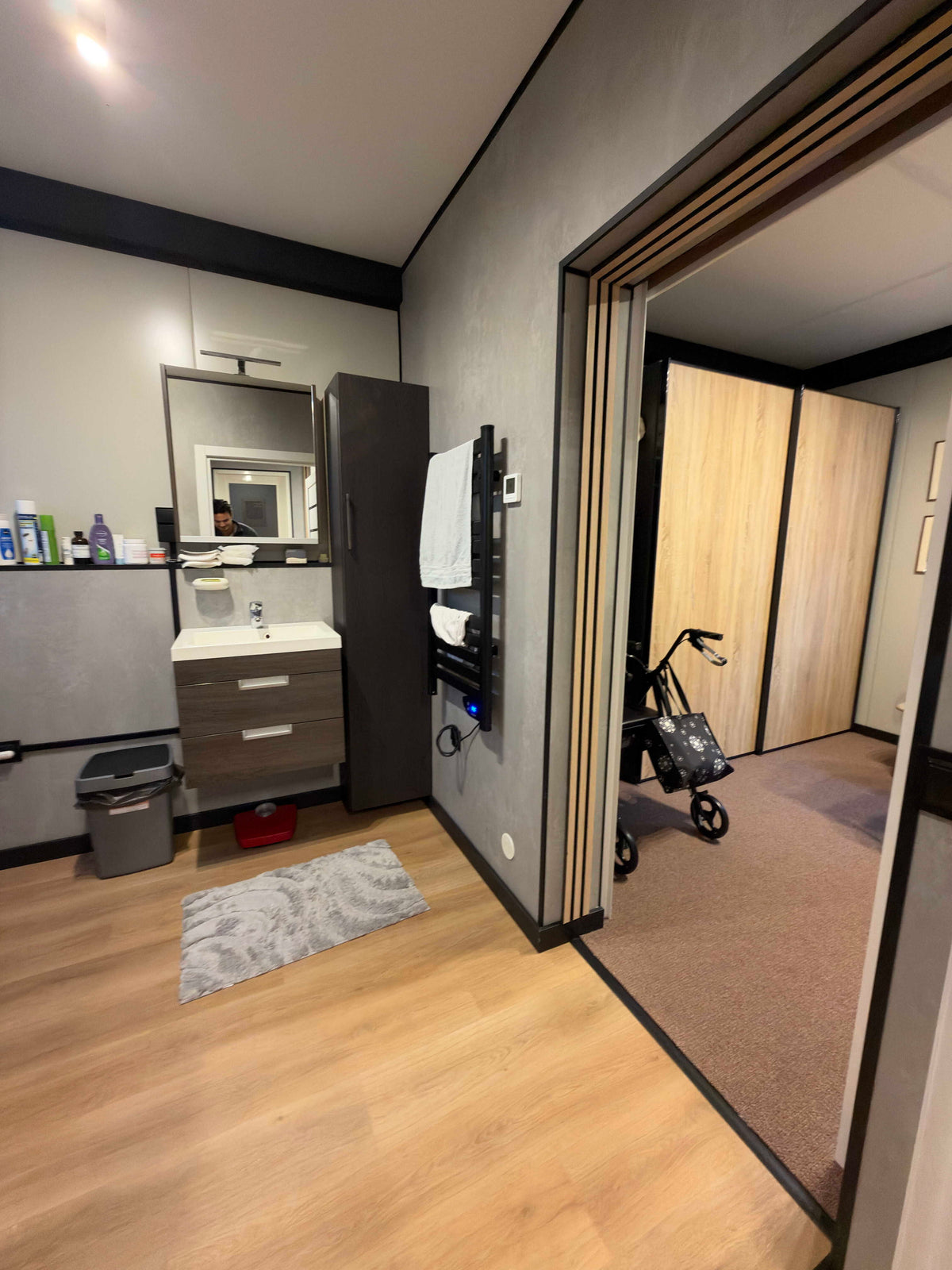 Mantelzorgunit 83m² (13x6,4m) - 2 slaapkamers - RO
