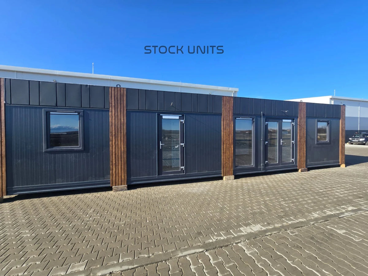 SNF-woonunit van 13,5 × 3,2 meter voor werknemers in Berkel en Rodenrijs