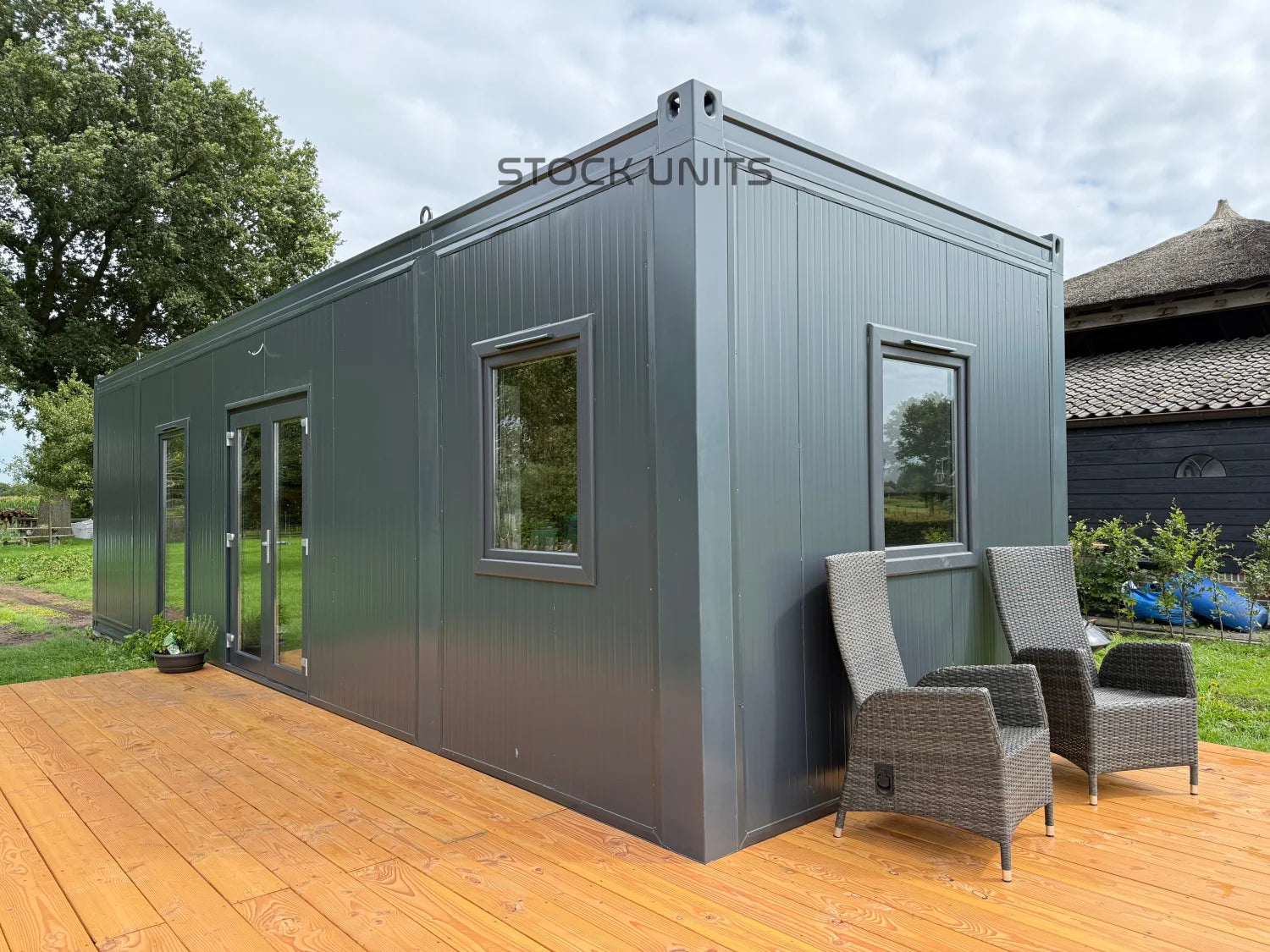 Woonunit 10x3,2m RO - 1 Slaapkamer