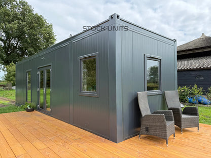 Woonunit 10x3,2m RO - 1 Slaapkamer