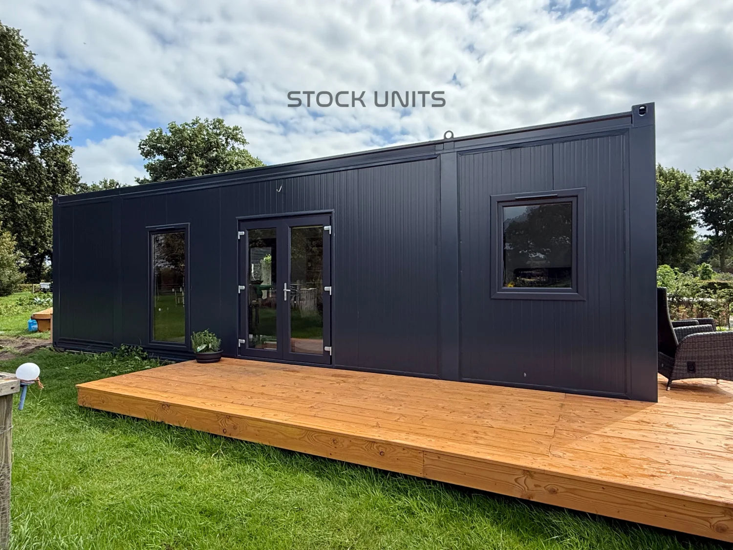 Woonunit 10x3,2m RO - 1 Slaapkamer