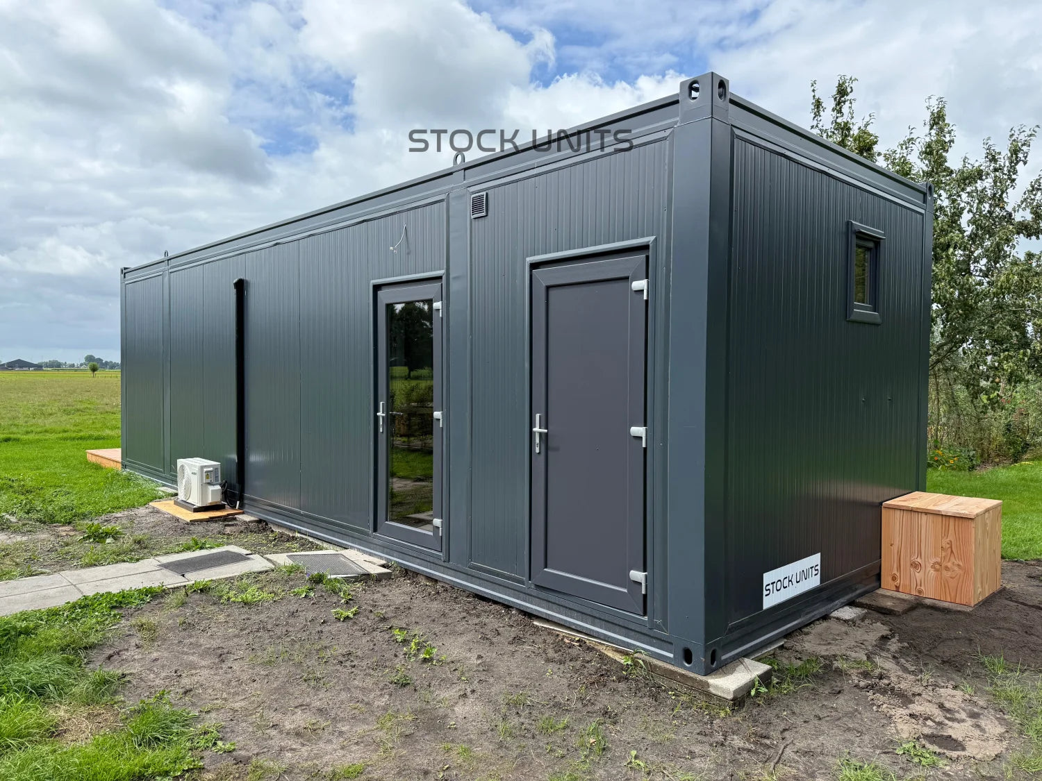 Woonunit 10x3,2m RO - 1 Slaapkamer