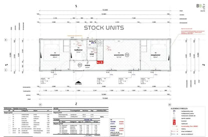 Woonunit 13X3 2M (Snf & Overheids Normering)