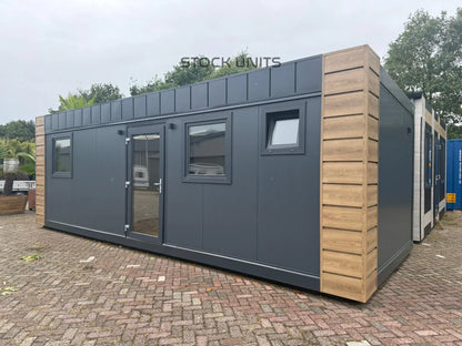 Tiny House 8x3,2m - 1 slaapkamer - Direct leverbaar