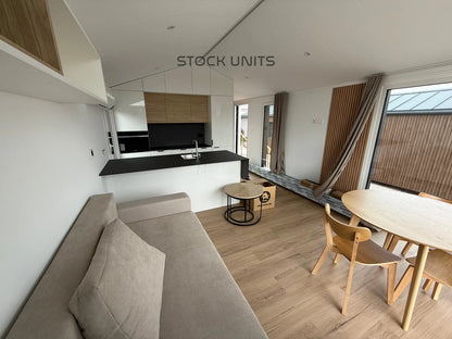 Tiny House “Onyx XL” – 57 m² Luxe Designwoning op Wielen met 2 Slaapkamers
