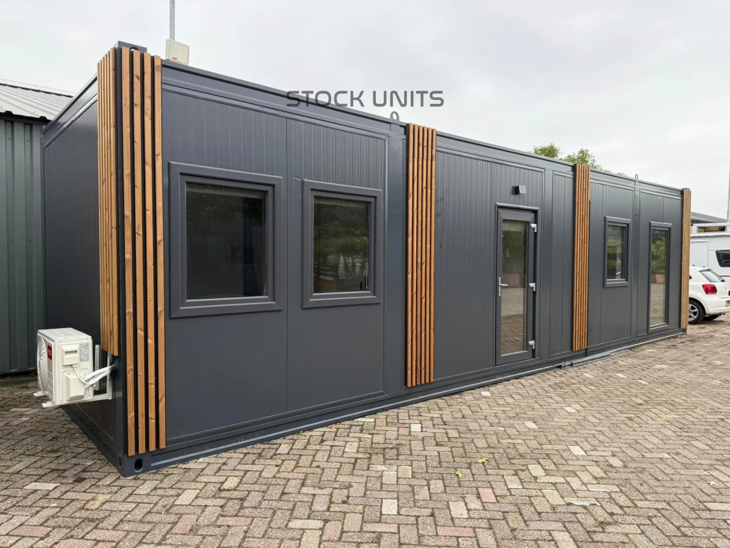 Noodwoning 11x3,2m RO - 1 slaapkamer