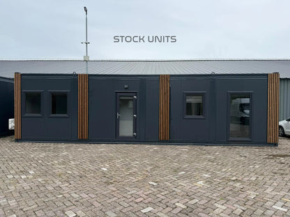 Noodwoning 11x3,2m RO - 1 slaapkamer