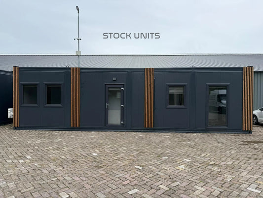 Noodwoning 11x3,2m RO - 1 slaapkamer