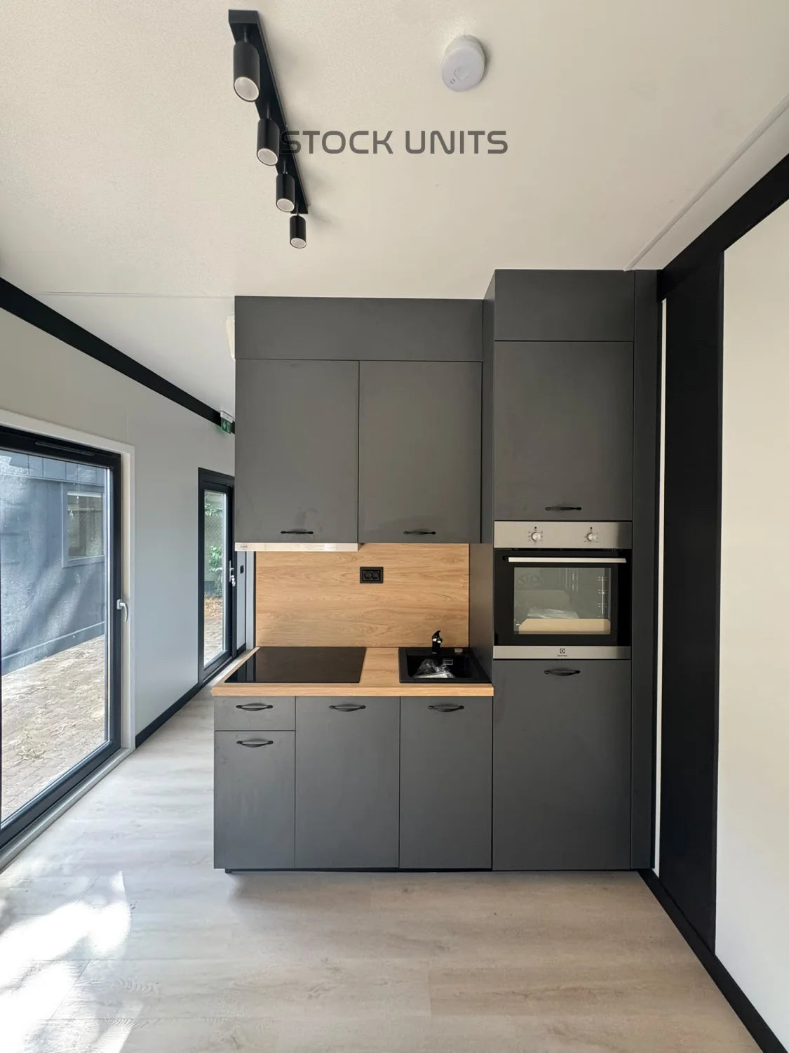 Woonunit 13,5x3,2m RO (SNF normering) - 2 slaapkamers