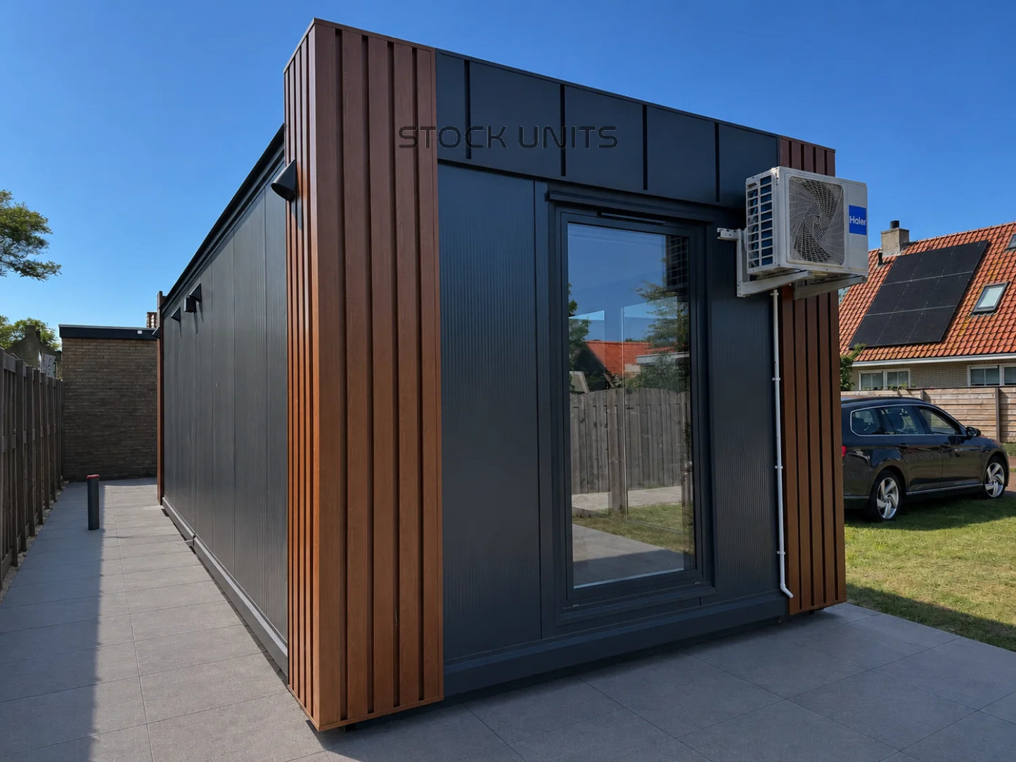 Woonunit 8x3,2m PL - 1 slaapkamer