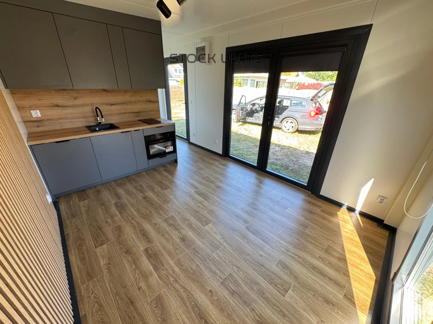 Woonunit 8x3,2m PL - 1 slaapkamer