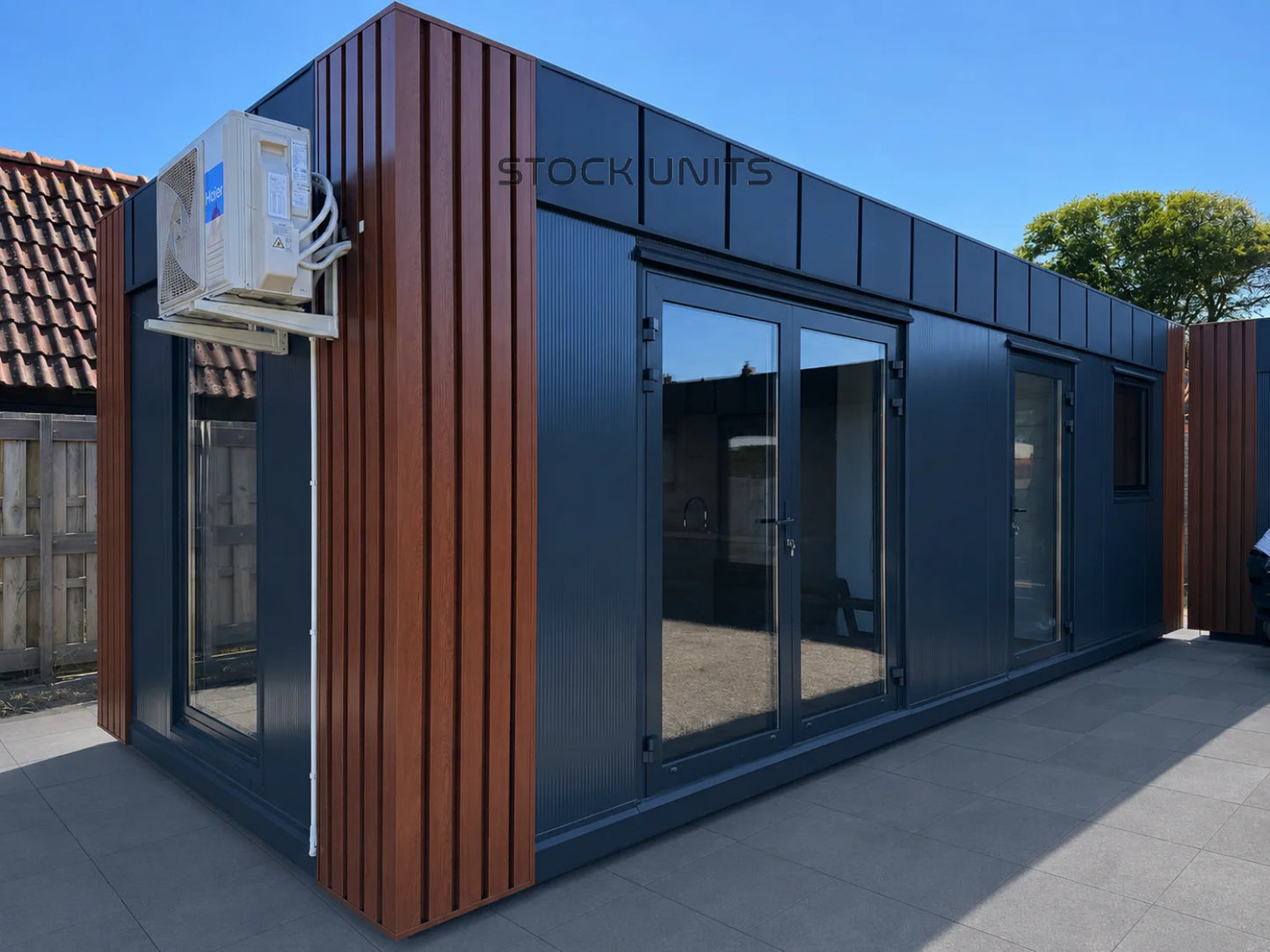 Woonunit 8x3,2m PL - 1 slaapkamer