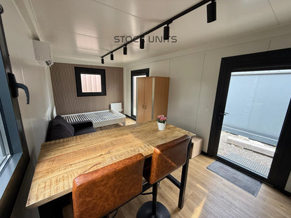 Woonunit 26m² (8x3,2m) - studio - PL
