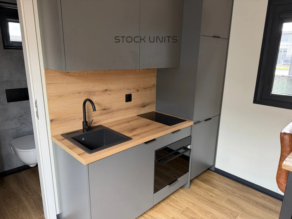 Woonunit 26m² (8x3,2m) - studio - PL