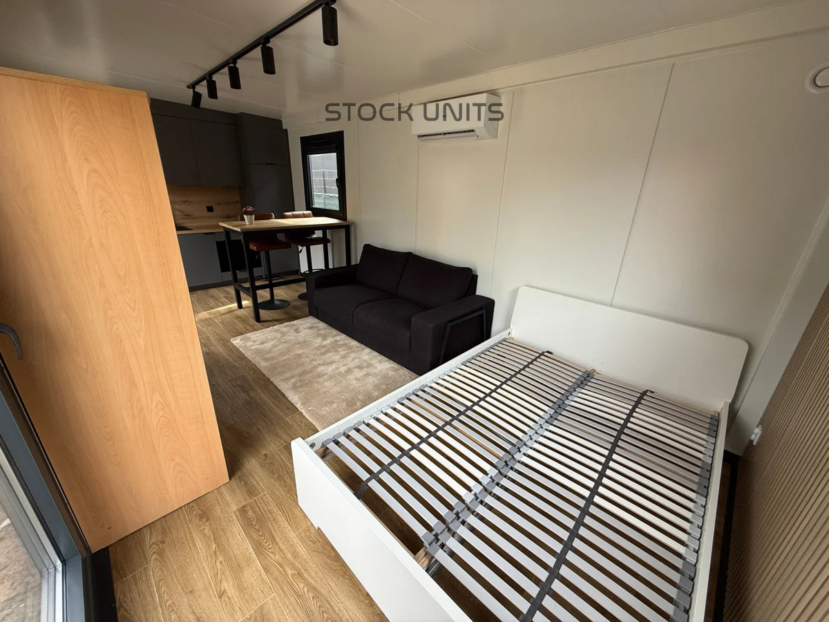 Woonunit 26m² (8x3,2m) - studio - PL