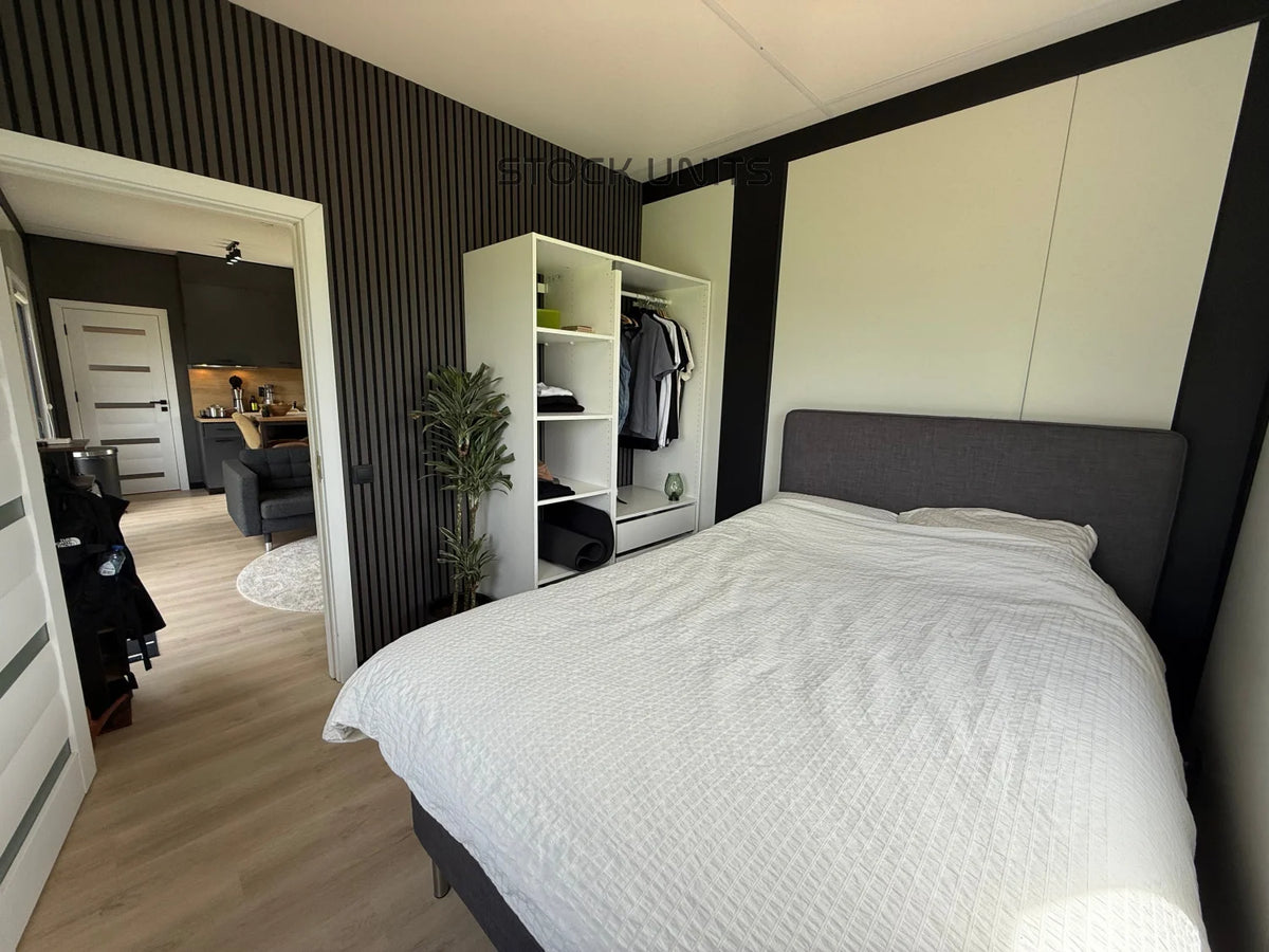 Woonunit 10x3,2m RO - 1 Slaapkamer
