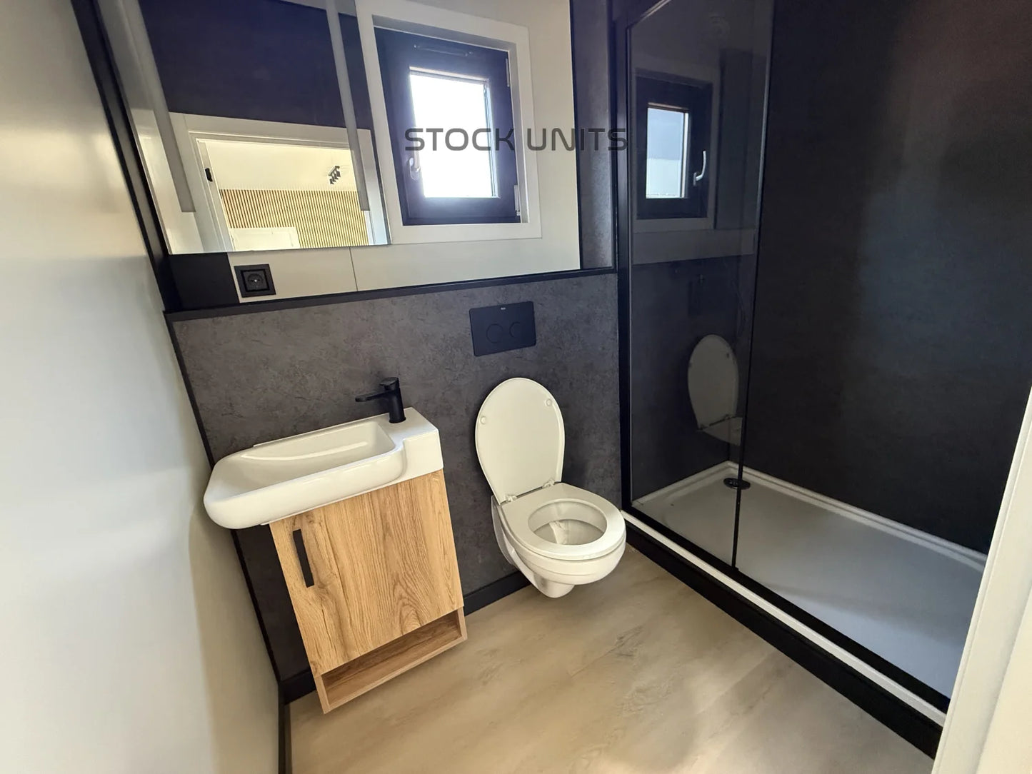 Woonunit 10x3,2m RO - 1 slaapkamer - Direct leverbaar