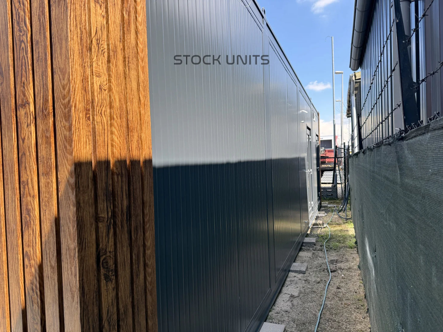 Woonunit 10x3,2m RO - 1 slaapkamer - Direct leverbaar