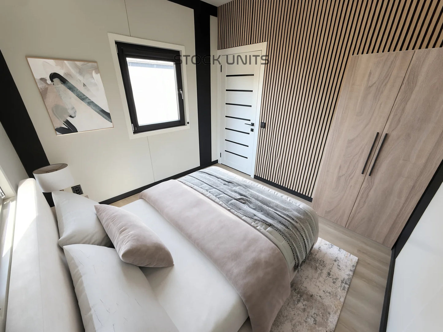 Woonunit 10x3,2m RO - 1 slaapkamer - Direct leverbaar