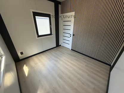 Woonunit 10x3,2m RO - 1 slaapkamer - Direct leverbaar