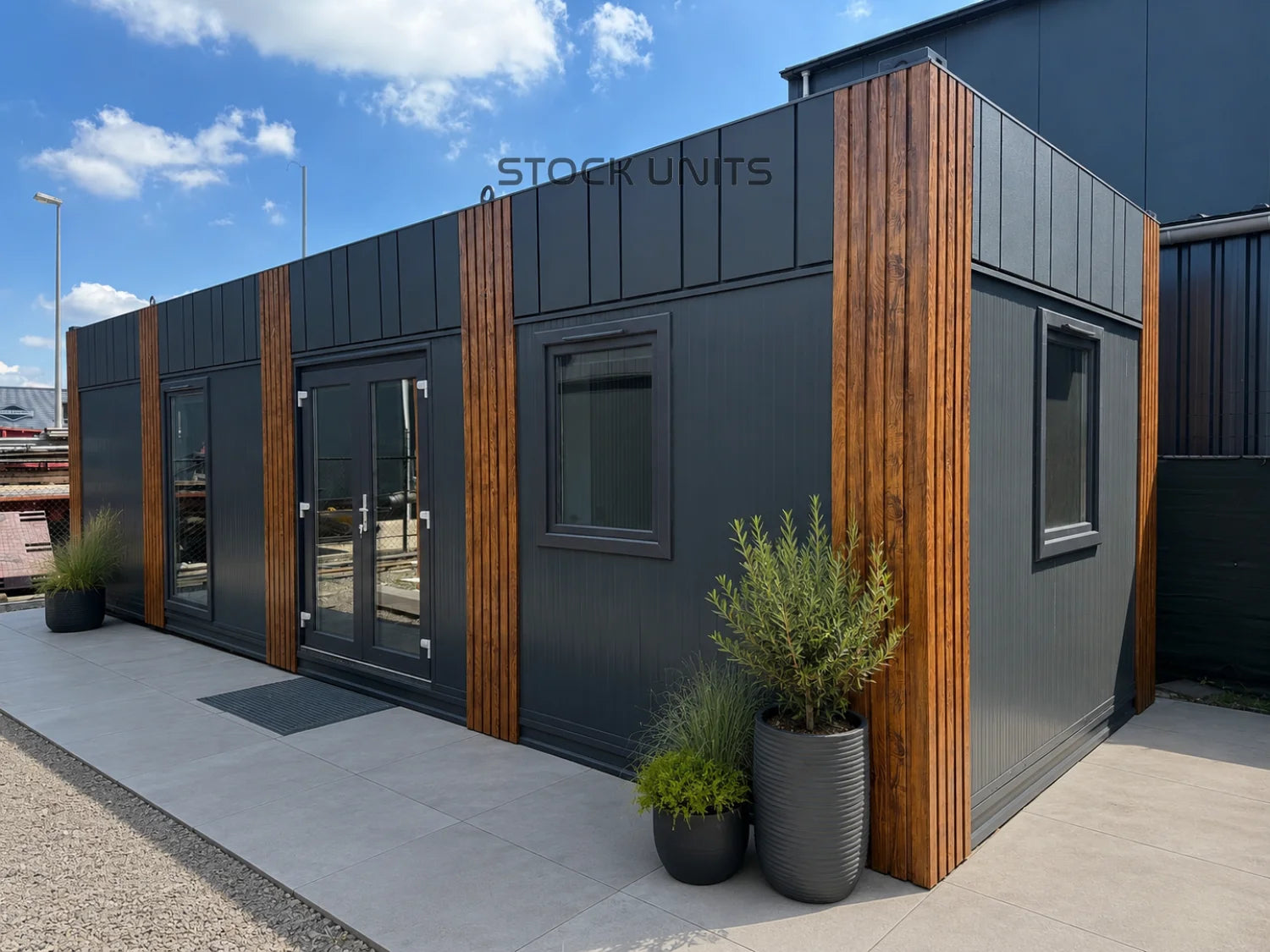 Woonunit 10x3,2m RO - 1 slaapkamer - Direct leverbaar
