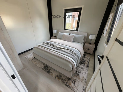Woonunit 10x3,2m RO - 1 slaapkamer - Direct leverbaar