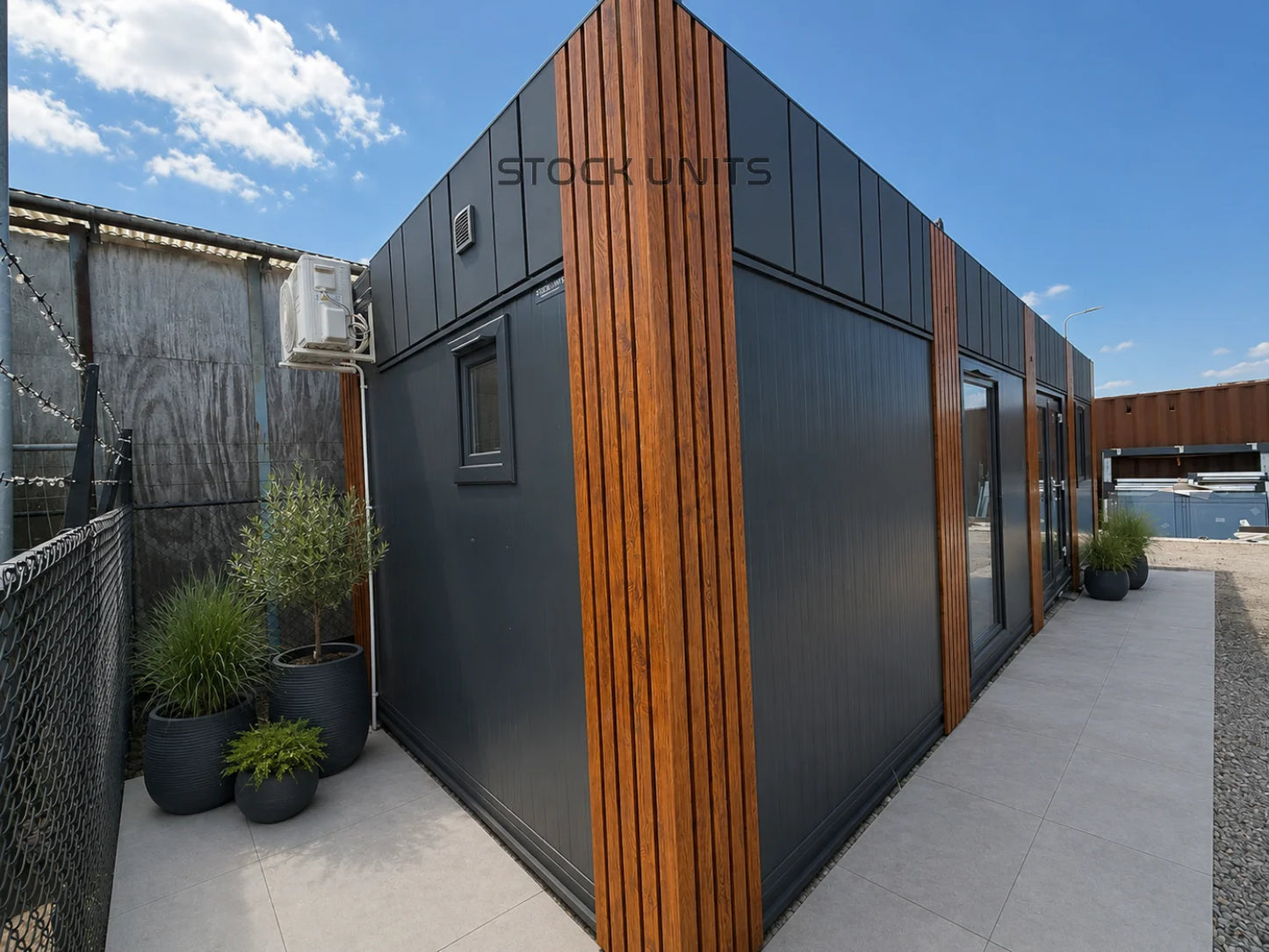 Woonunit 10x3,2m RO - 1 slaapkamer - Direct leverbaar