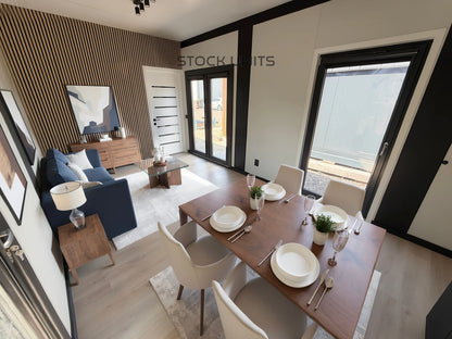 Woonunit 10x3,2m RO - 1 slaapkamer - Direct leverbaar