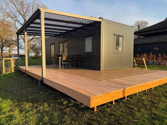 Woonunit 32m2 10x3,2m RO - 1 Slaapkamer