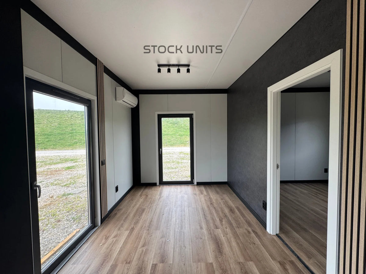 Woonunit 38m² – 6x6,4m geschakeld – 1 slaapkamer - RO