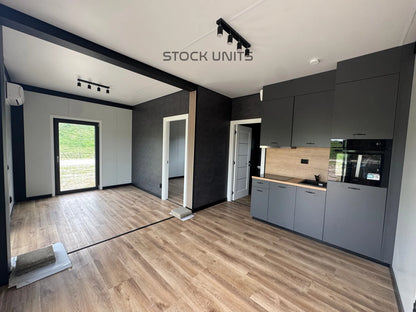 Woonunit 38m² – 6x6,4m geschakeld – 1 slaapkamer - RO