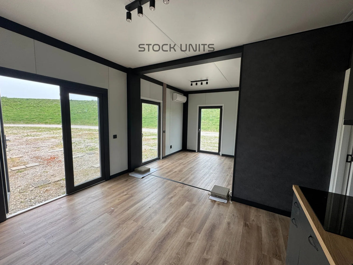 Woonunit 38m² – 6x6,4m geschakeld – 1 slaapkamer - RO